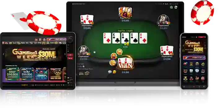 GGPoker手机APP与多设备客户端展示